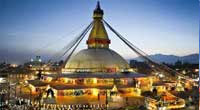 Boudhanath Stupa reflecting Nepal's rich Buddhist heritage and culture