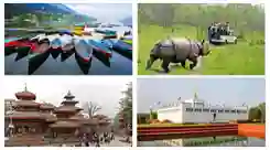 Nepal travel experience with mountain scenery, cultural landmarks, and outdoor adventures