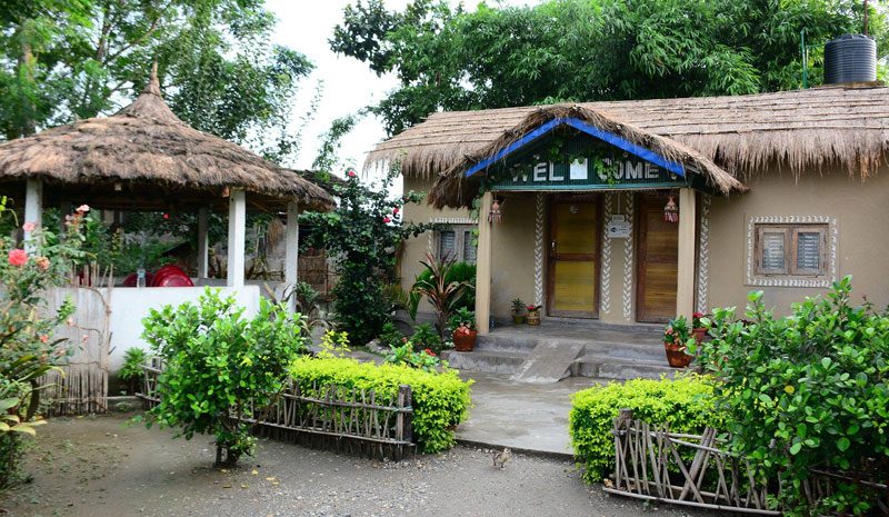 Amaltari Tharu Village