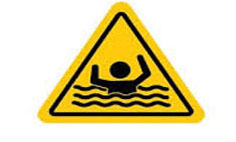 Caution River Safty